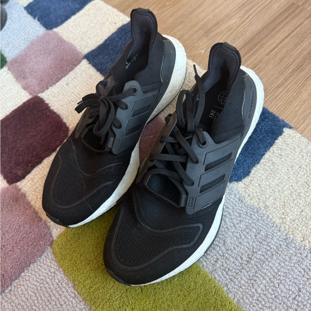 Adidas Women’s Black and White Athletic Shoes